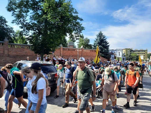 77. Rybnicka Pielgrzymka na Jasną Górę. Dzień I