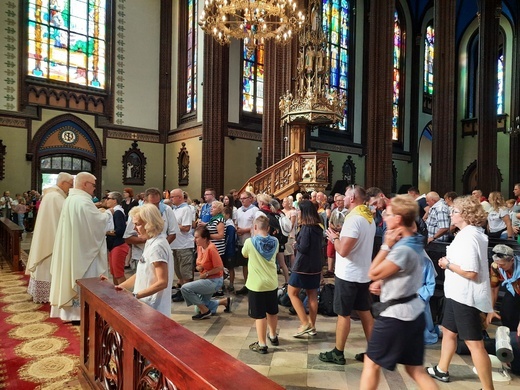 77. Rybnicka Pielgrzymka na Jasną Górę. Dzień I