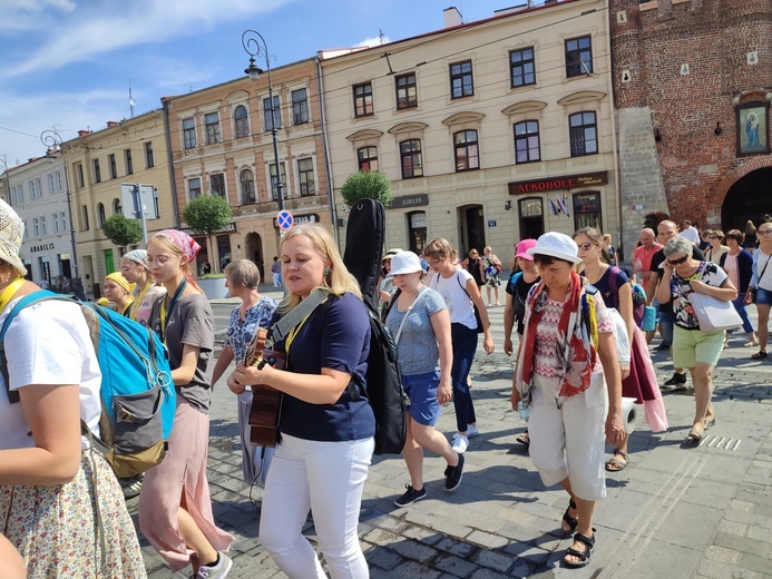 Wyjście lubelskiej pielgrzymki 