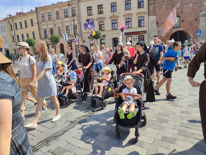Wyjście lubelskiej pielgrzymki 