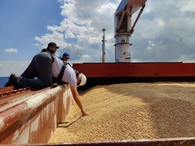 W Stambule zakończono inspekcję statku przewożącego ukraińską kukurydzę