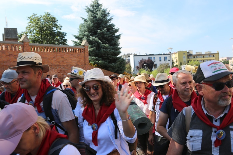 Rybnicka pielgrzymka - wymarsz