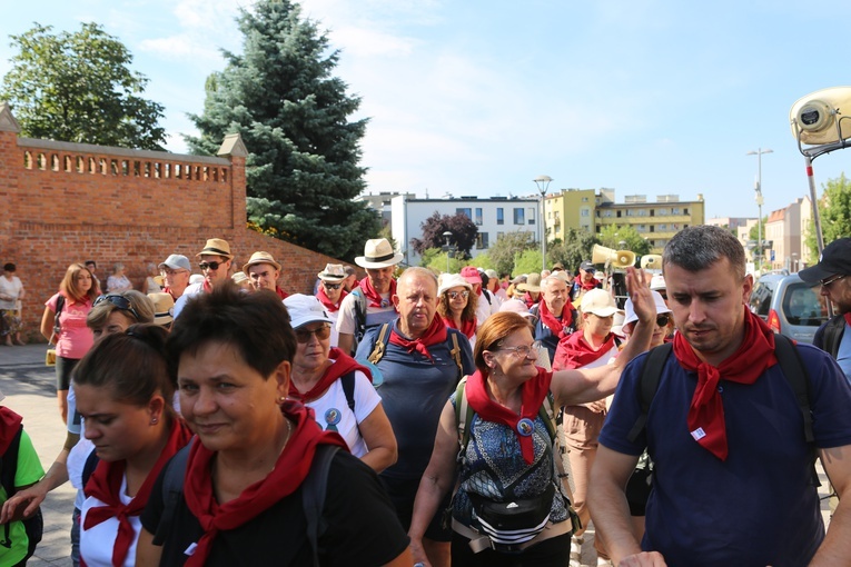 Rybnicka pielgrzymka - wymarsz