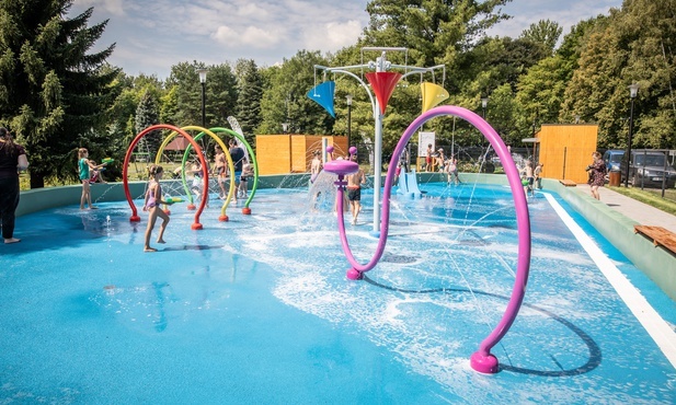 Park Śląski. Wodny plac zabaw już dostępny