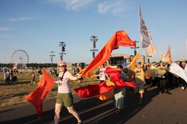 Ewangelizatorzy ruszyli na pole Pol'and'Rock Festival [GALERIA ZDJĘĆ]