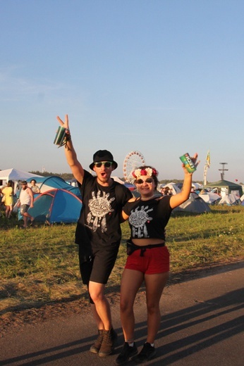 Ewangelizatorzy ruszyli na pole Pol'and'Rock Festival [GALERIA ZDJĘĆ]