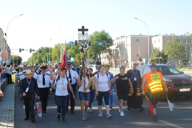 Stalowa Wola. XXXIX Piesza Pielgrzymka na Jasną Górę.