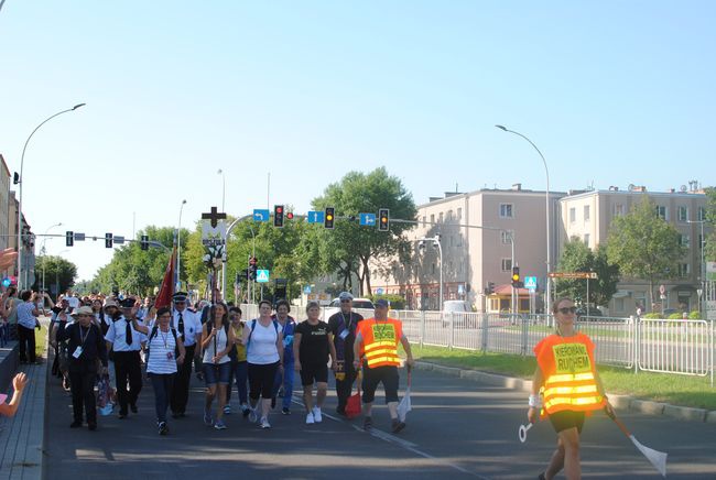 Stalowa Wola. XXXIX Piesza Pielgrzymka na Jasną Górę.