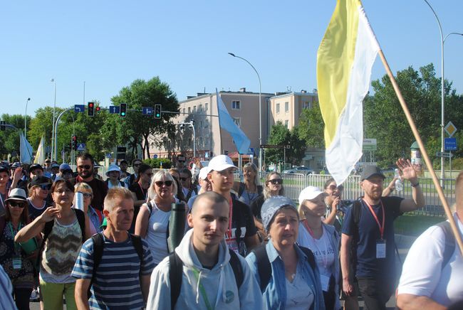 Stalowa Wola. XXXIX Piesza Pielgrzymka na Jasną Górę.