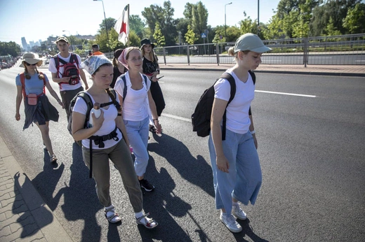 Zobaczcie ich radość. 2000 pielgrzymów WAPM ruszyło na Jasną Górę