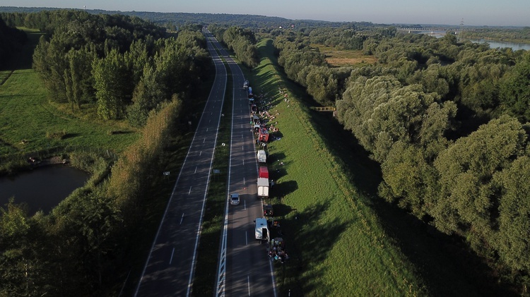 Fotorelacja z pielgrzymki - Dzień 2 - Kolumna stalowowolska