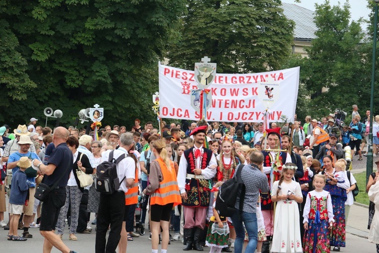 Wyjście Pieszej Pielgrzymki Krakowskiej 2022