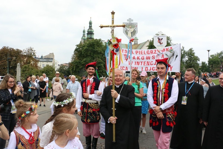 Wyjście Pieszej Pielgrzymki Krakowskiej 2022