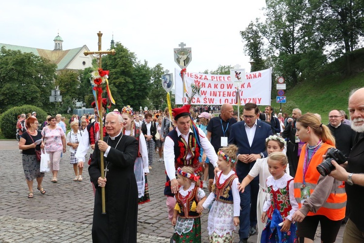 Wyjście Pieszej Pielgrzymki Krakowskiej 2022