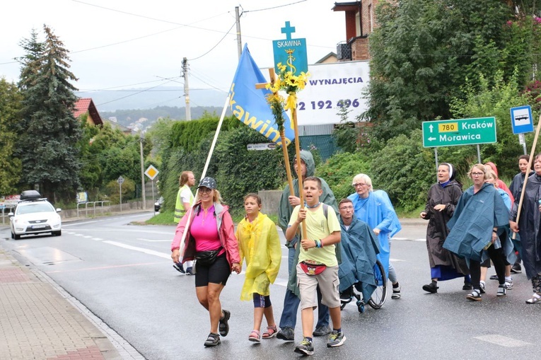 Postój pielgrzymów w Liszkach 2022