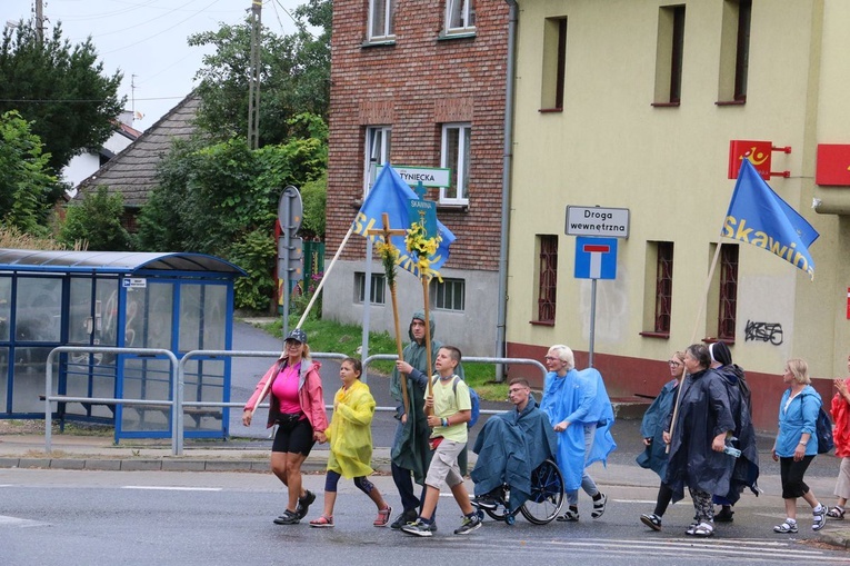 Postój pielgrzymów w Liszkach 2022