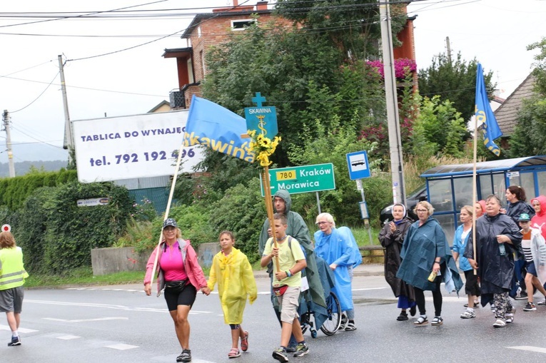 Postój pielgrzymów w Liszkach 2022