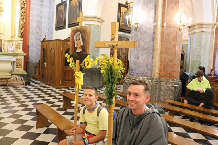 Postój pielgrzymów w Liszkach 2022