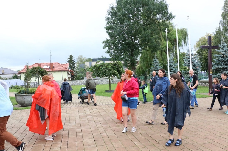 Postój pielgrzymów w Liszkach 2022