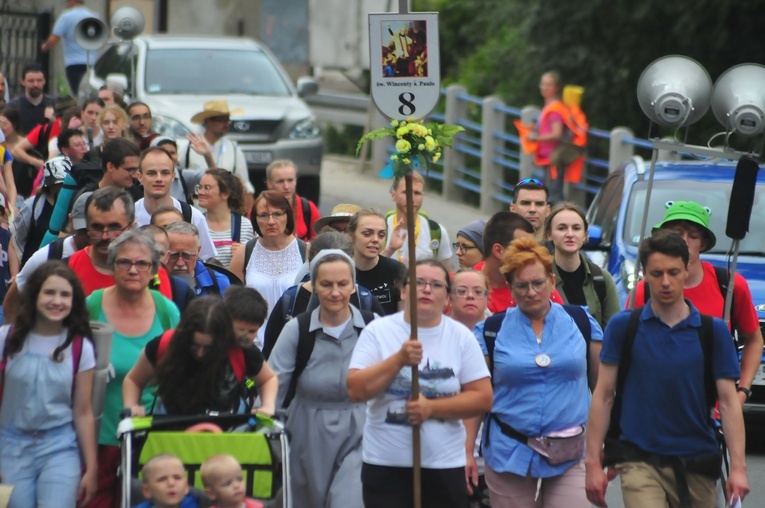 Pielgrzymi w Zielonkach 2022