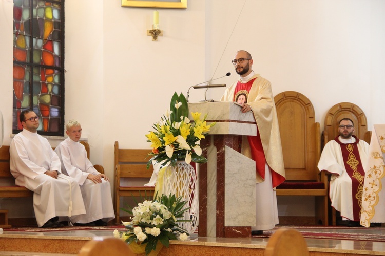 Krużlowa. Młodzi u Przemienionego