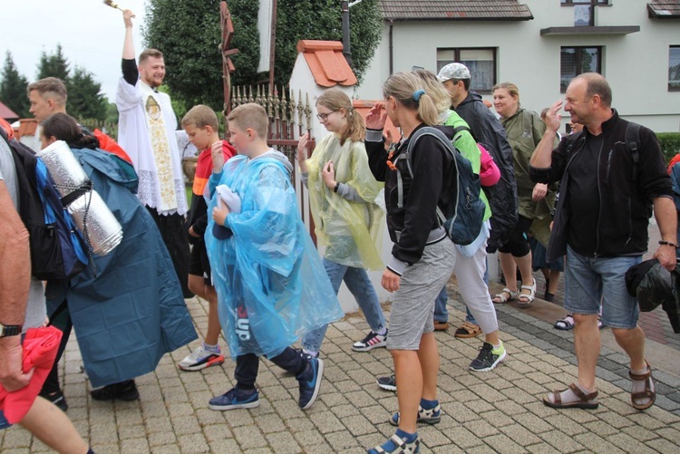 Gościna pielgrzymów jasnogórskich w Bielanach - 2022