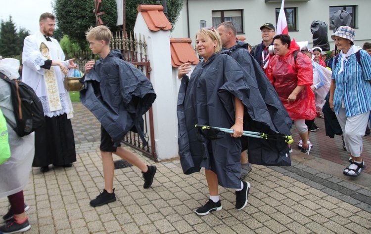 Gościna pielgrzymów jasnogórskich w Bielanach - 2022