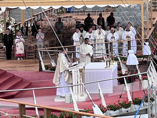 Rybnicka pielgrzymka - wejście na Jasną Górę