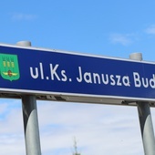 Korsze. Uroczyste otwarcie ulicy ks. Janusza Budyna