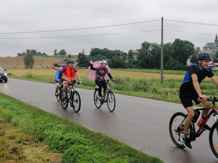 III rowerowa pielgrzymka z Kąclowej na Jasną Górę