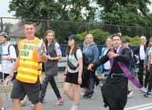 Radość pierwszych kilometrów drogi na Jasną Górę...