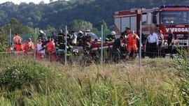 Rzecznik MZ: w środę samolotem wojskowym przetransportowanych będzie 13 rannych w wypadku w Chorawacji