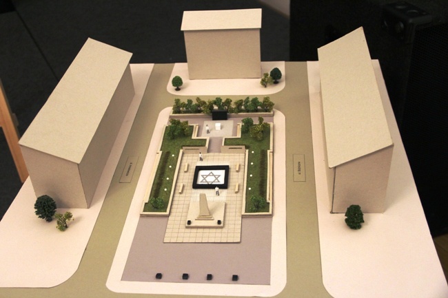 Plac po dawnej synagodze w Radomiu