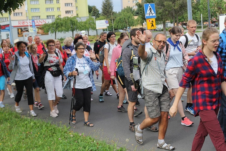 39. Oświęcimska Piesza Pielgrzymka na Jasną Górę - grupy 1-5 - 2022