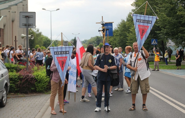 39. Oświęcimska Piesza Pielgrzymka na Jasną Górę - grupy 1-5 - 2022