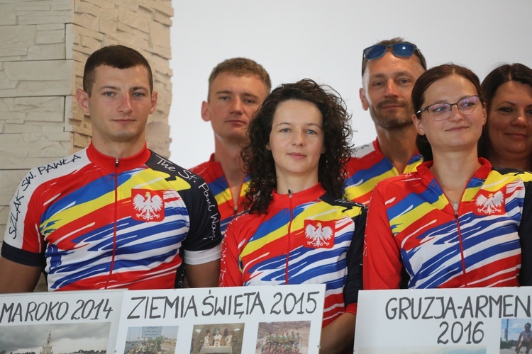 Rowerowy Team "Rozkręć wiarę" wyruszył na pielgrzymkę "Śladami św. Pawła" -2022