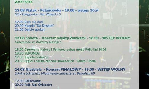 Łodygowickie świętowanie z muzyką folkową 