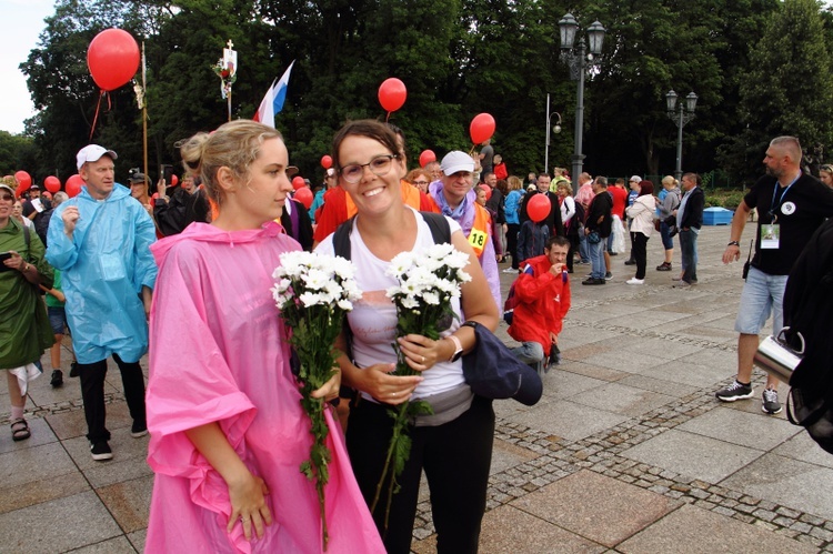 Wejście 42. Pieszej Pielgrzymki Krakowskiej na Jasną Górę