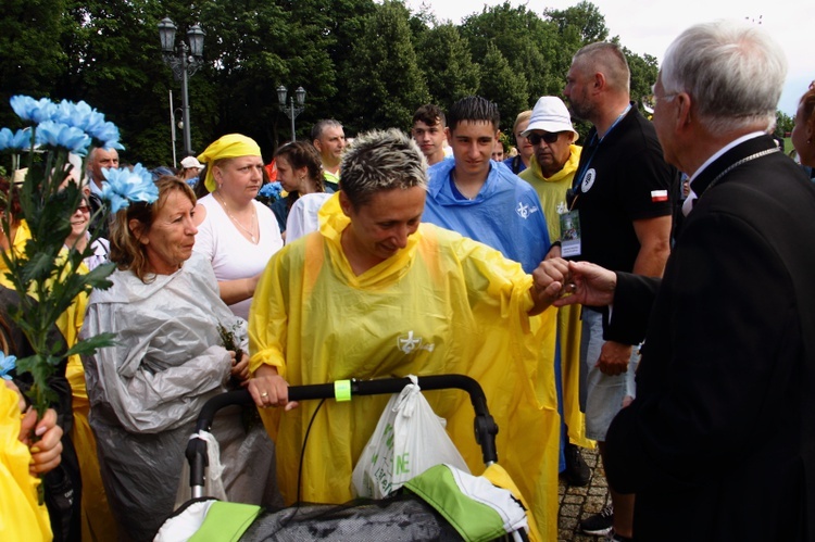 Wejście 42. Pieszej Pielgrzymki Krakowskiej na Jasną Górę