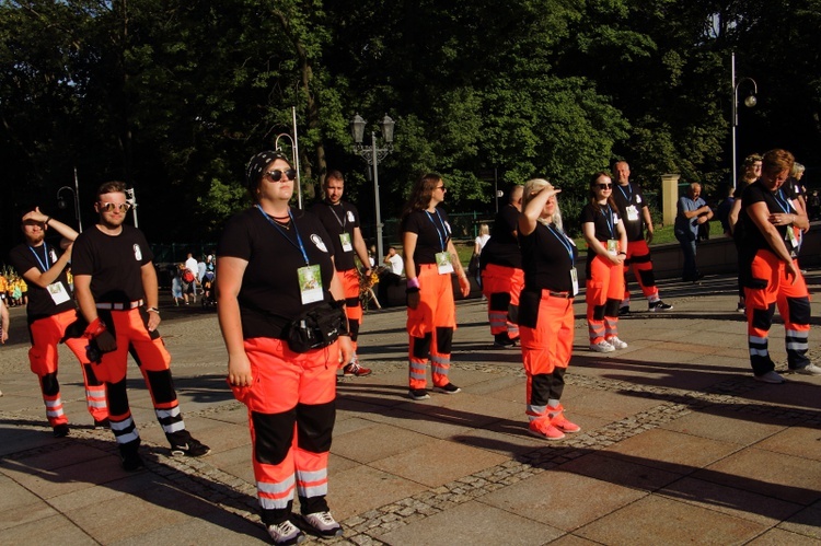 Wejście 42. Pieszej Pielgrzymki Krakowskiej na Jasną Górę