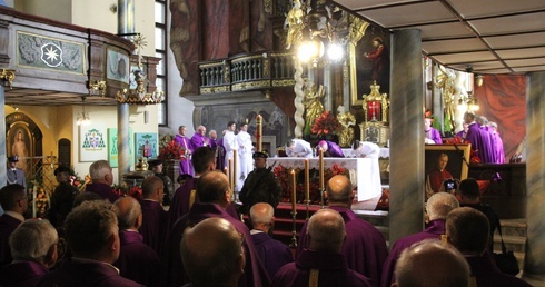 Pogrzeb śp. ks. Andrzeja Bokieja