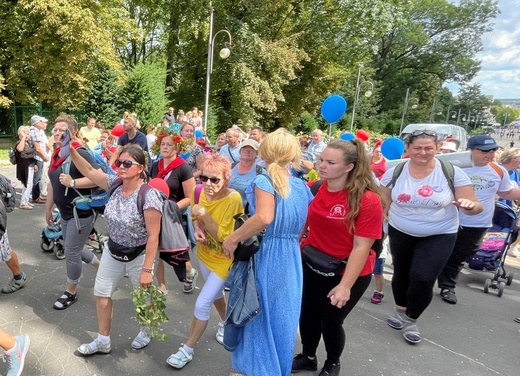 Powitanie 39. Oświęcimskiej Pieszej Pielgrzymki na Jasnej Górze - 2022