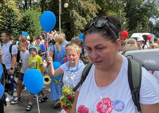 Powitanie 39. Oświęcimskiej Pieszej Pielgrzymki na Jasnej Górze - 2022