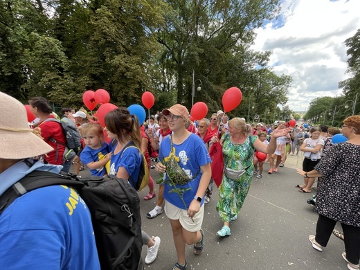 Powitanie 39. Oświęcimskiej Pieszej Pielgrzymki na Jasnej Górze - 2022