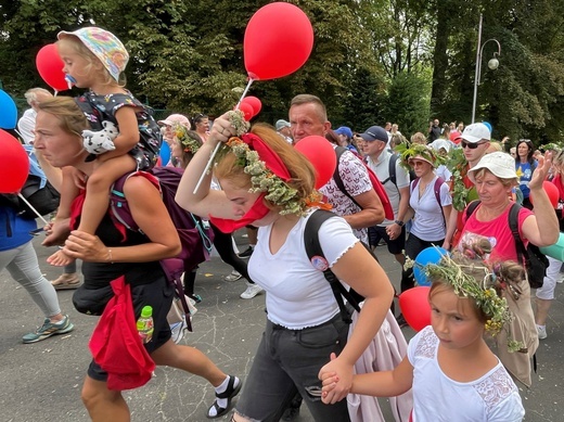 Powitanie 39. Oświęcimskiej Pieszej Pielgrzymki na Jasnej Górze - 2022