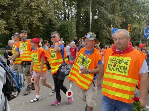 Powitanie 39. Oświęcimskiej Pieszej Pielgrzymki na Jasnej Górze - 2022