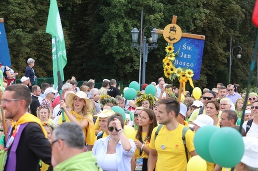 Powitanie 39. Oświęcimskiej Pieszej Pielgrzymki na Jasnej Górze - 2022