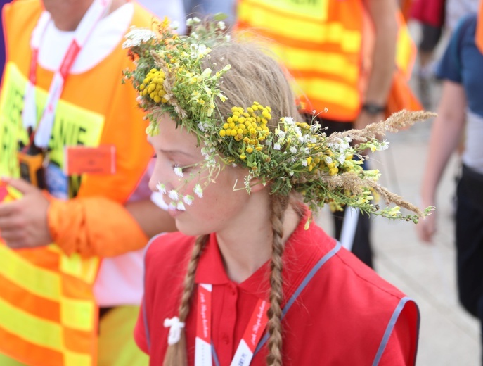 Powitanie 39. Oświęcimskiej Pieszej Pielgrzymki na Jasnej Górze - 2022