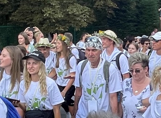 Powitanie 36. Pieszej Pielgrzymki Dekanatu Andrychowskiego na Jasnej Górze - 2022