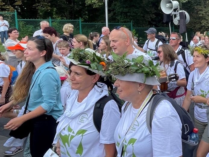 Powitanie 36. Pieszej Pielgrzymki Dekanatu Andrychowskiego na Jasnej Górze - 2022